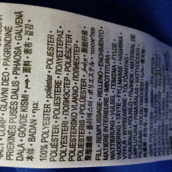 ReD/Blue "NIKE" Puffer jacket SIZE: XS kids @**SEE PICS** LIKE 🆕 *NO HOOD* - Picture 8 of 8